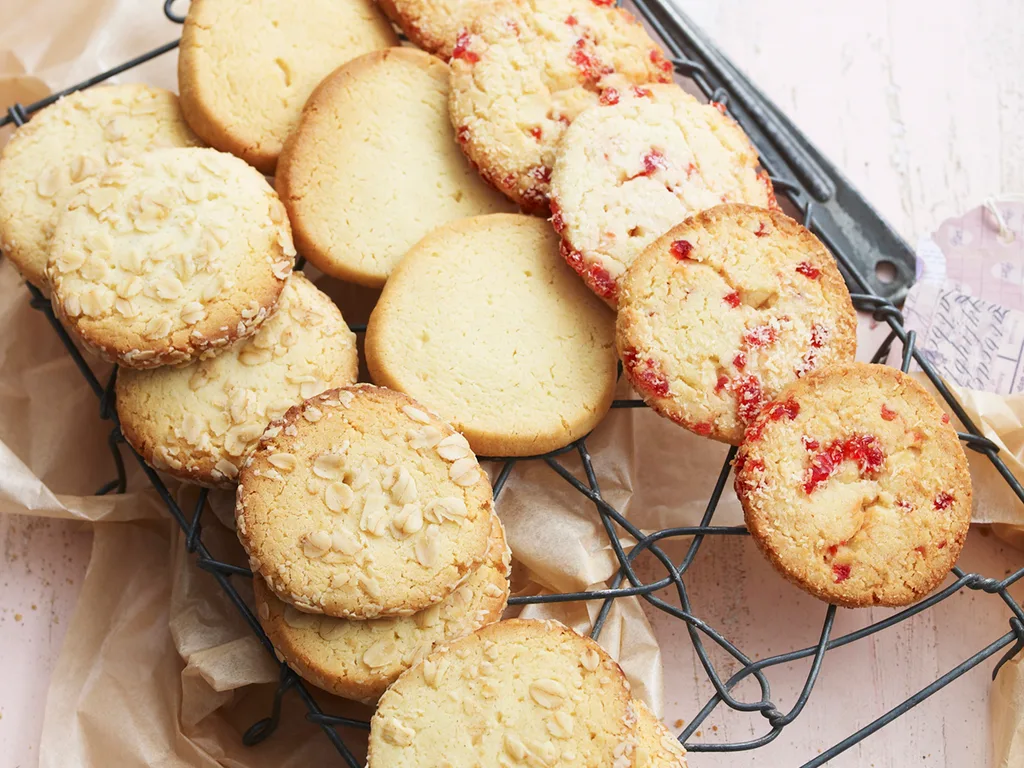 Condensed milk biscuits