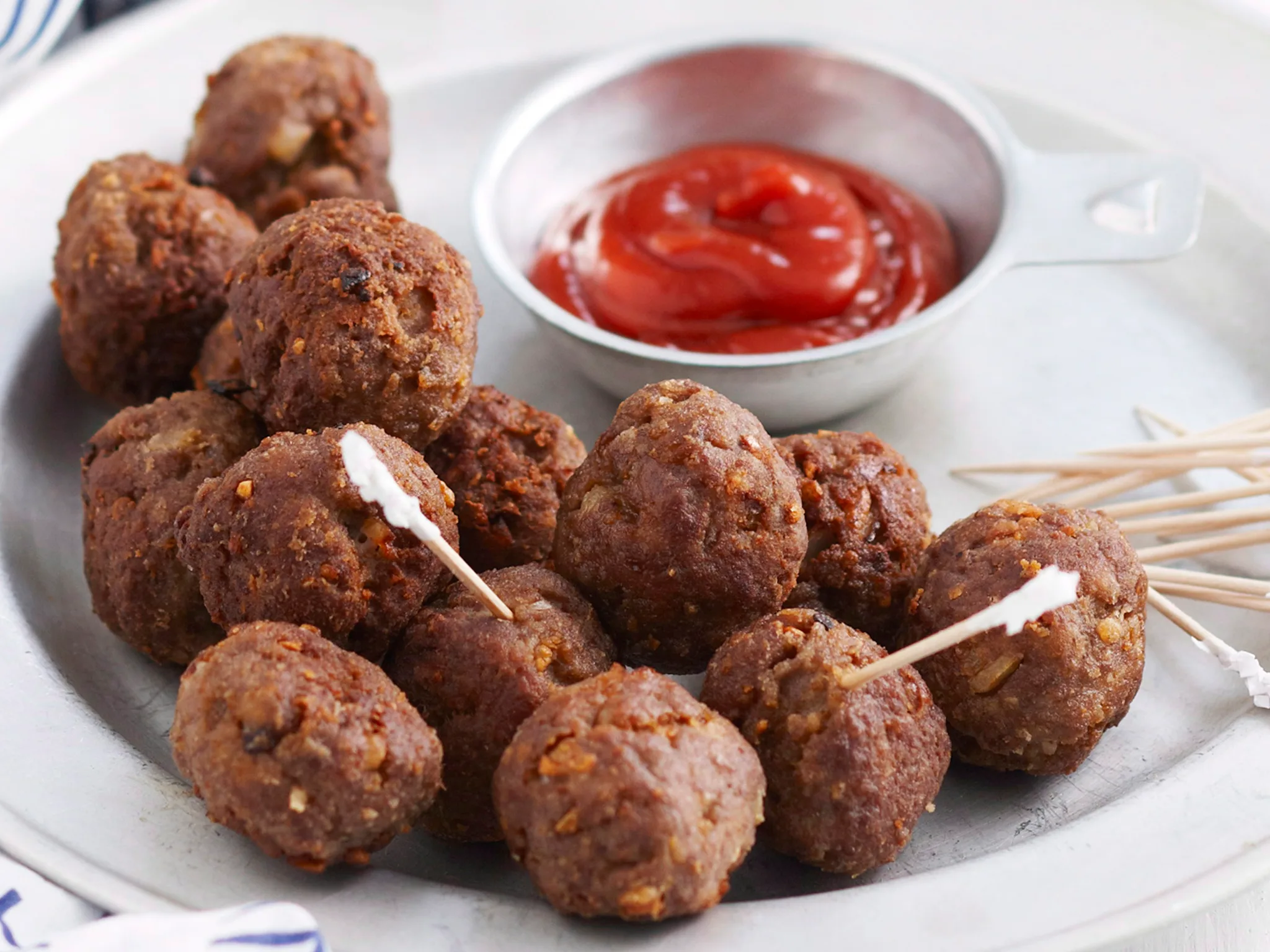 French onion meatballs