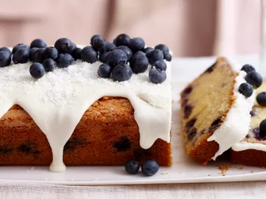 Gluten-free blueberry cake