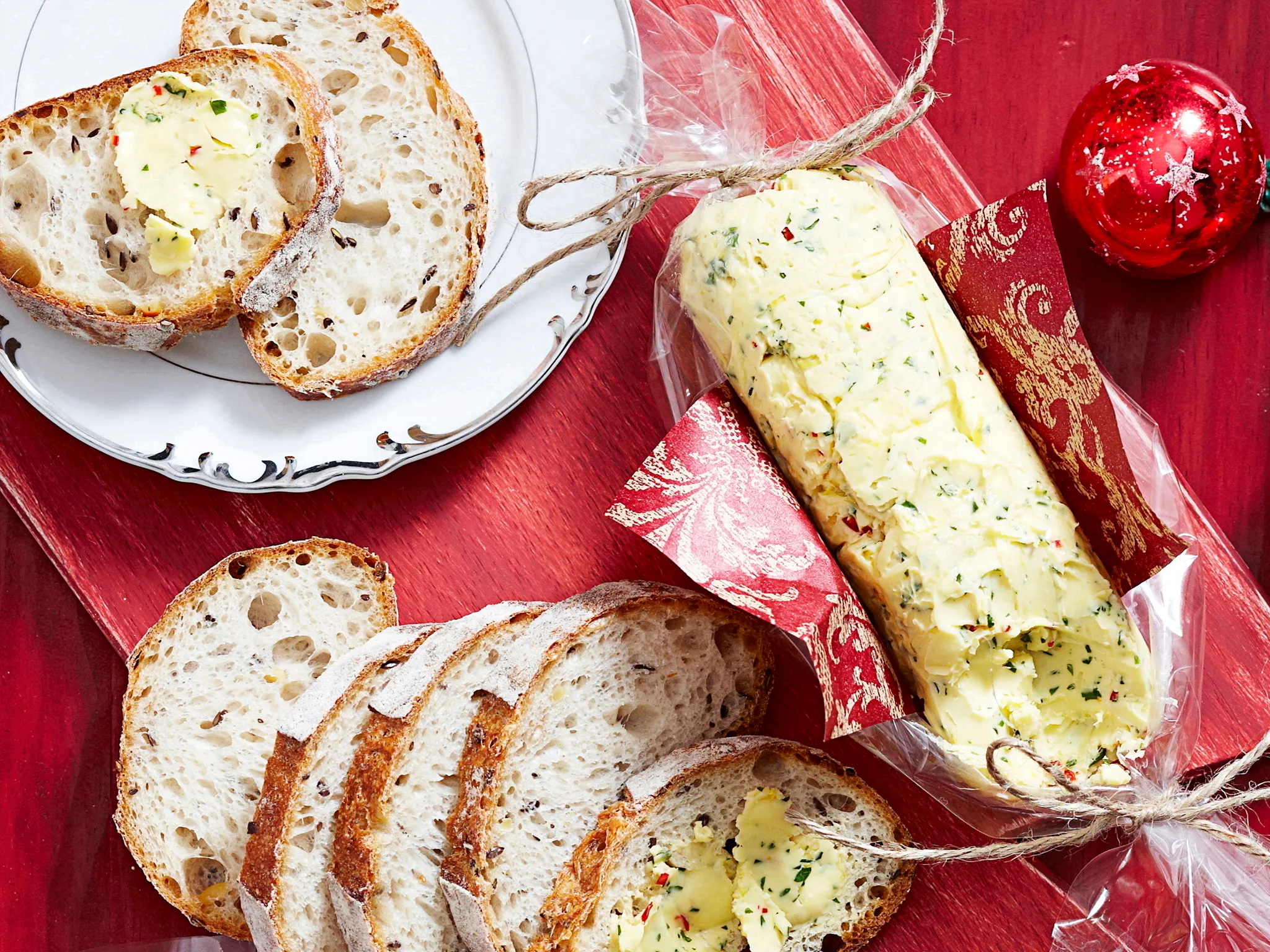 Herb and chilli butter