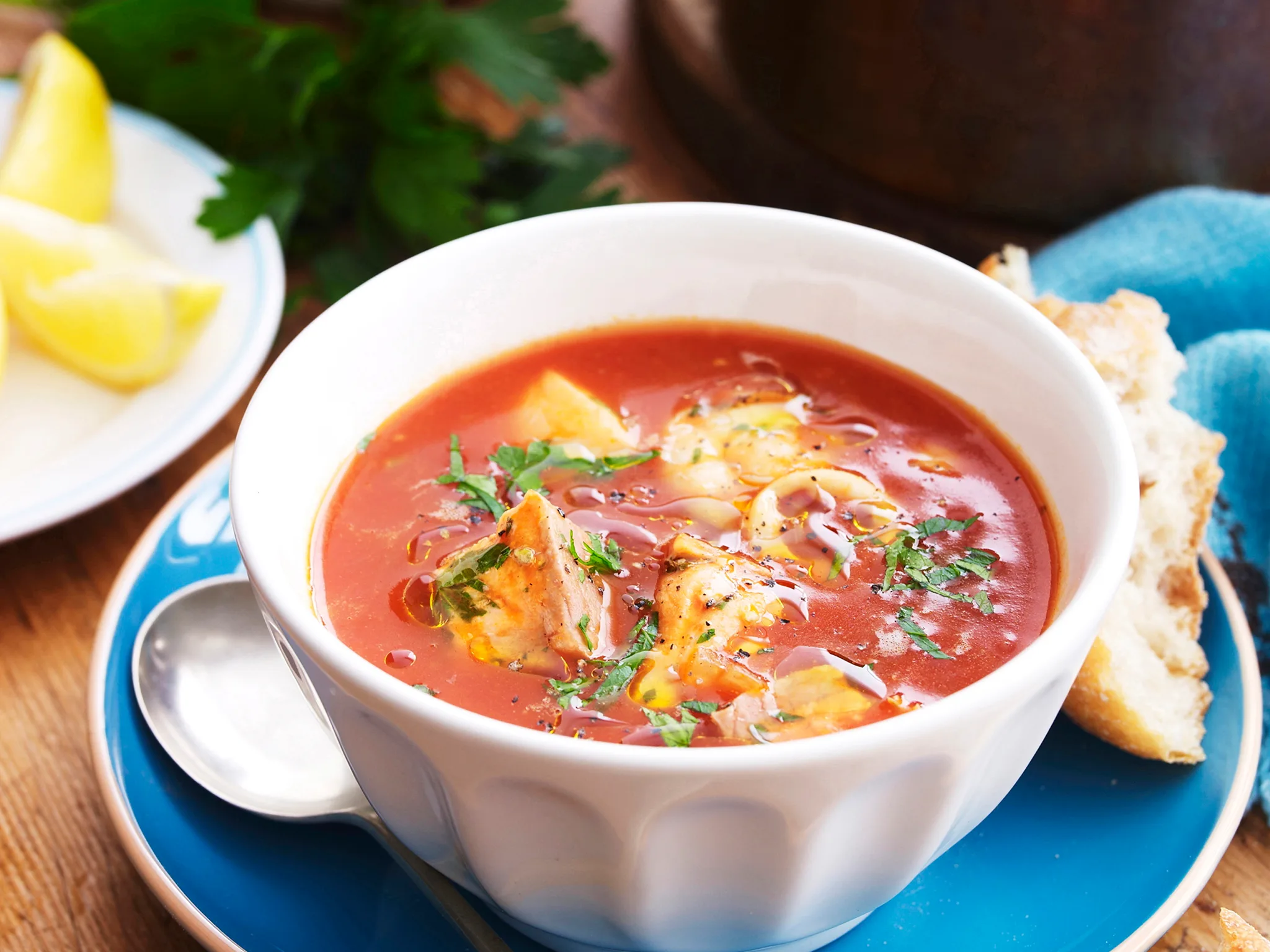 Spicy seafood hotpot