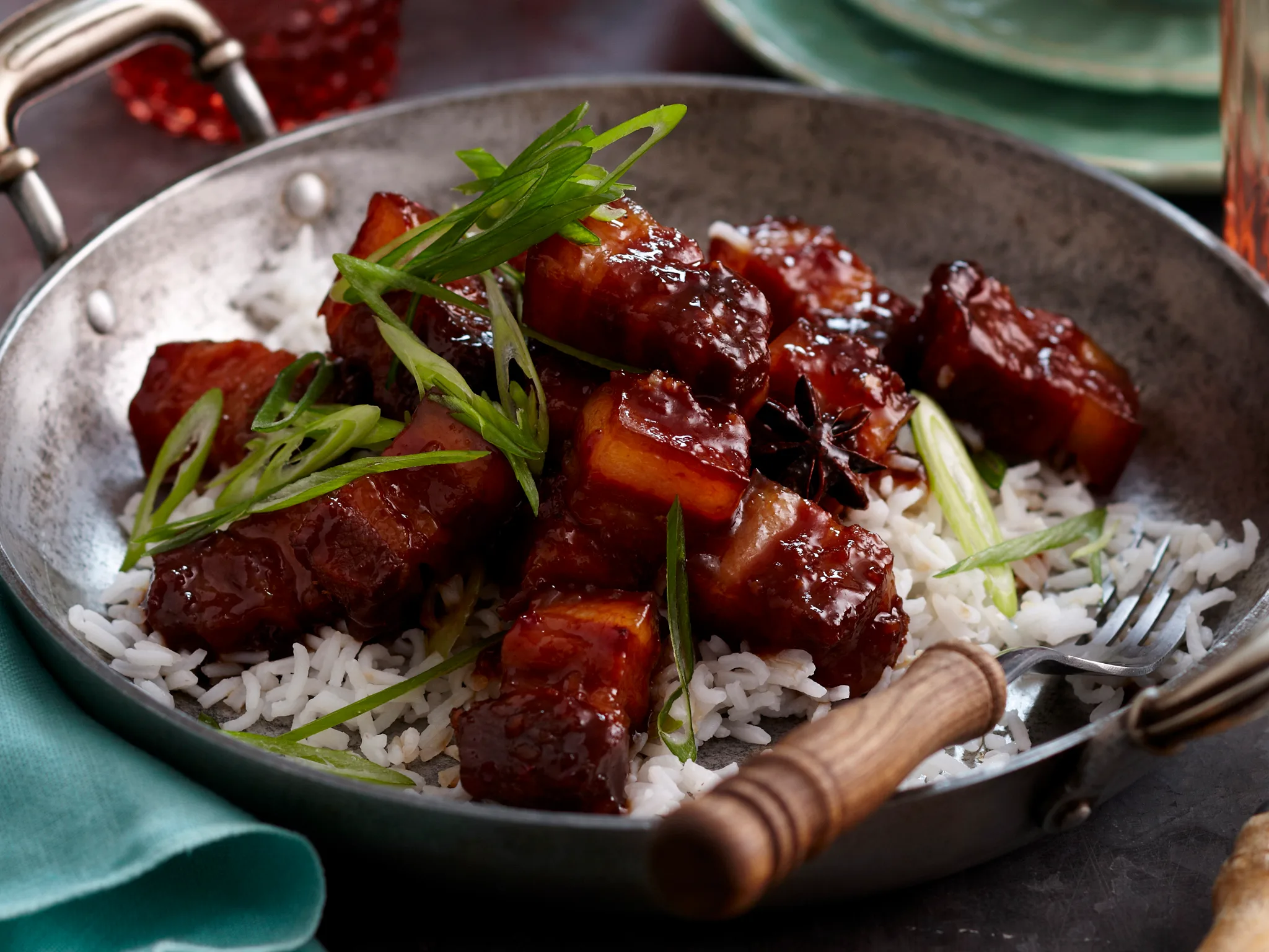 Sticky sweet pork