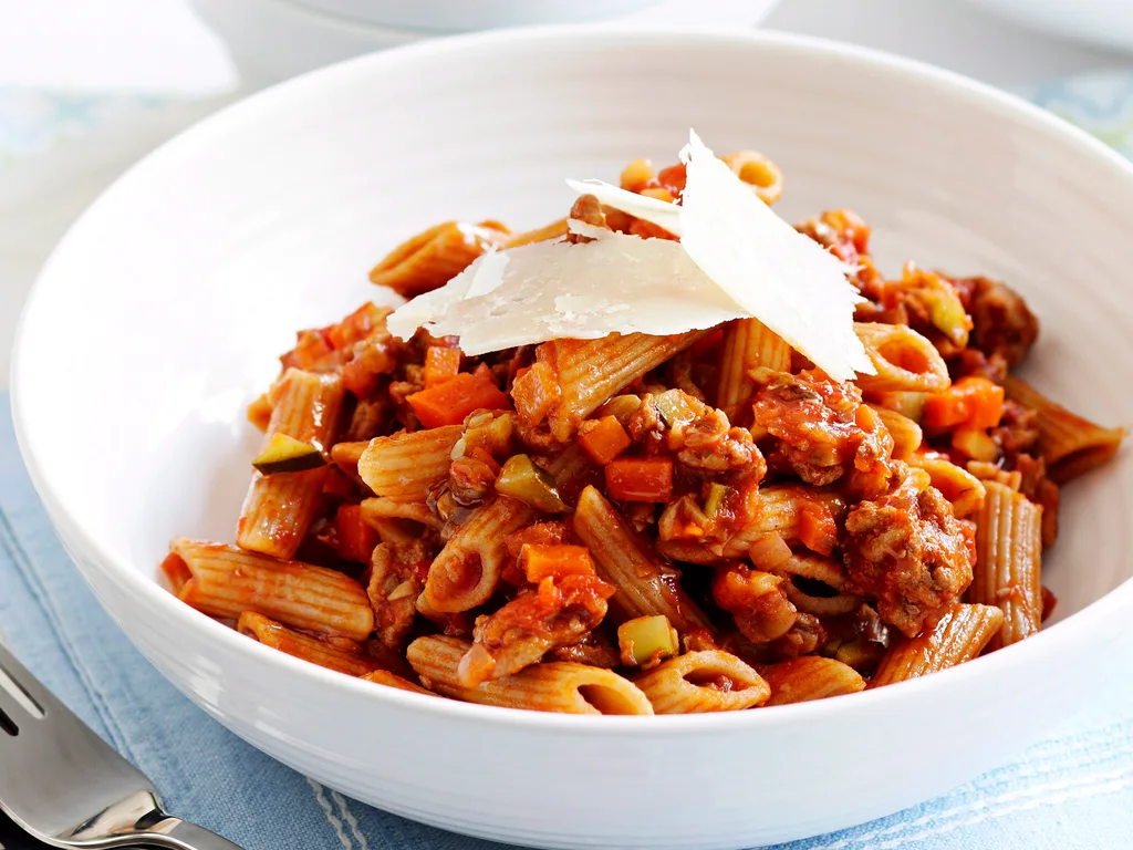 Healthy turkey bolognese