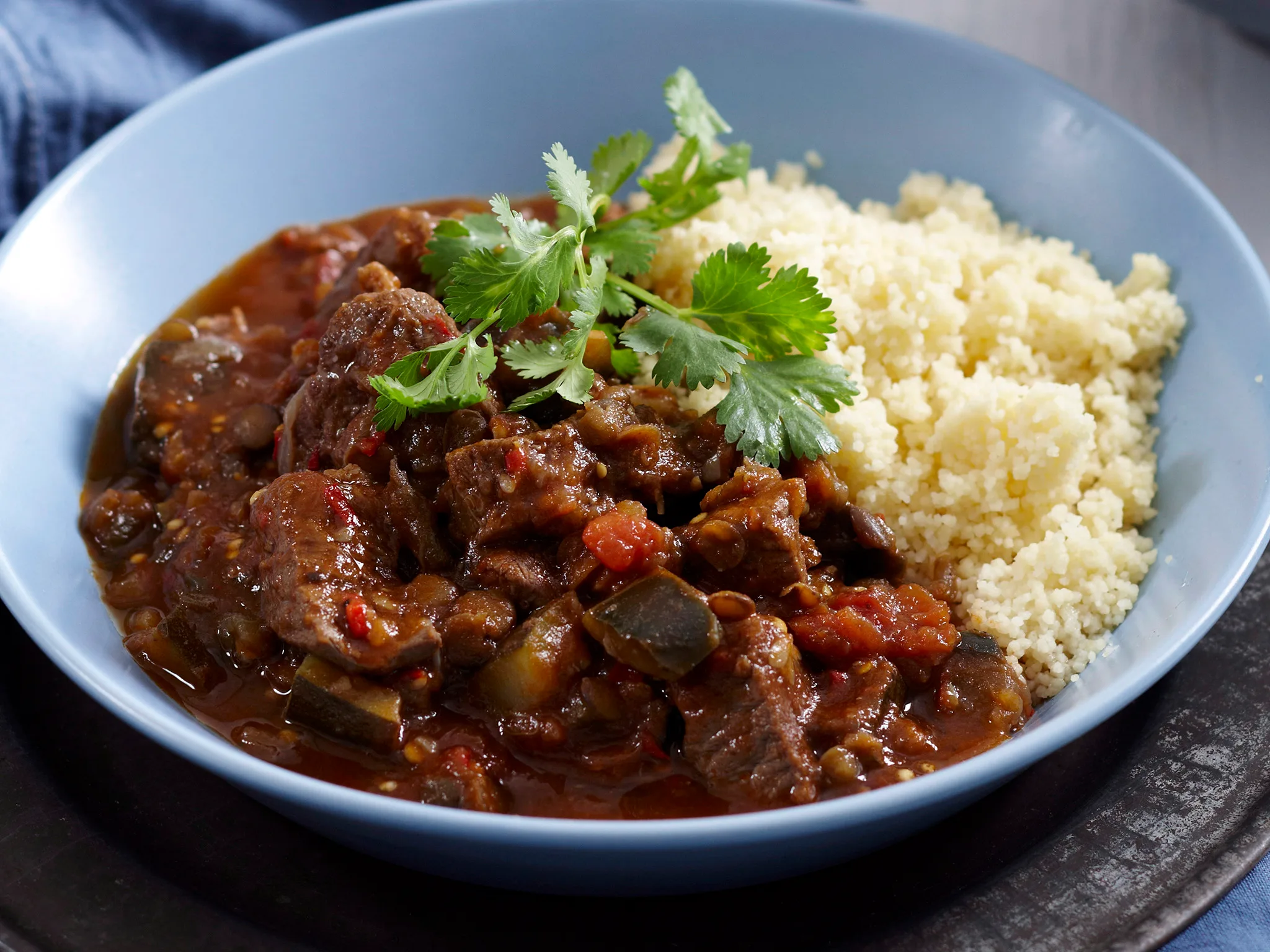 Moroccan lamb hotpot
