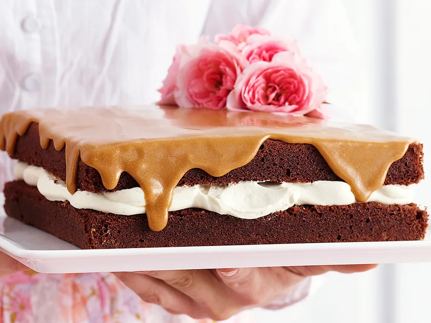 Chocolate sponge with coffee icing | Women's Weekly Food