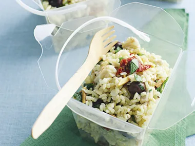 Italian Brown Rice Salad