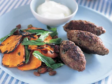 KOFTA WITH TUNISIAN CARROT SALAD