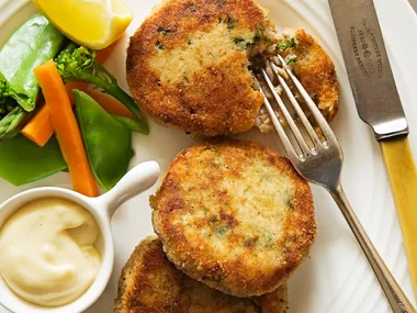Salmon fishcakes