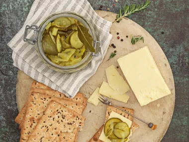 Cheat’s bread and butter pickles