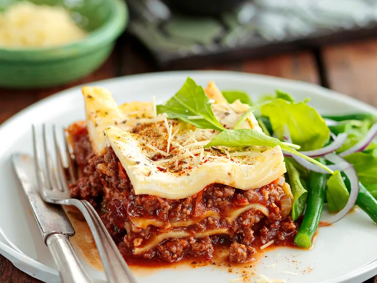 Lasagne-style crock-pot