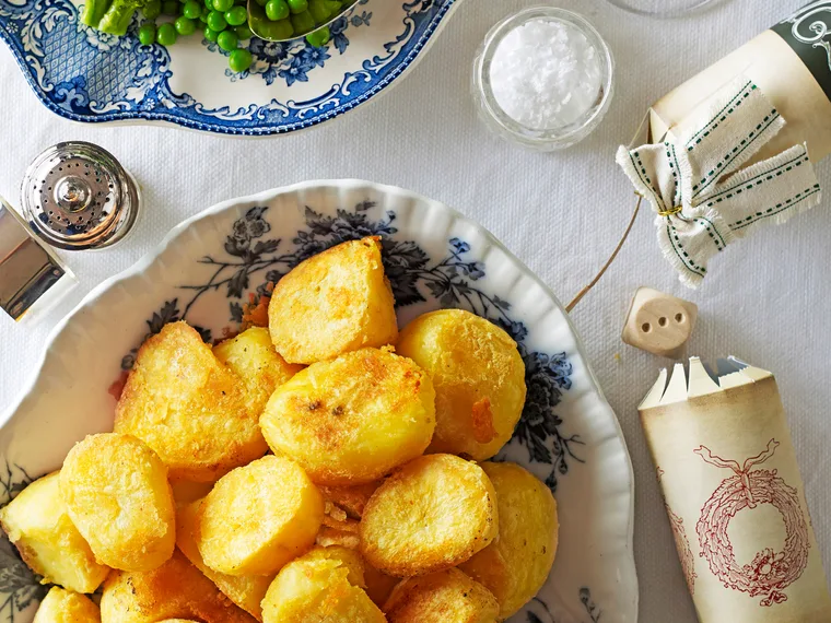 Crispy, golden roast potatoes