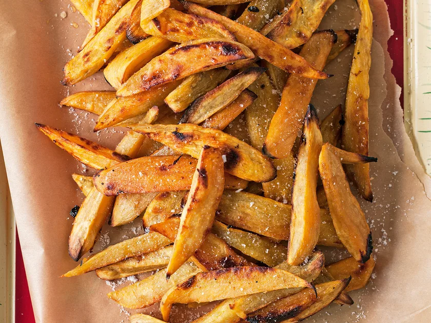 Oven-baked kumara chips | Women's Weekly Food
