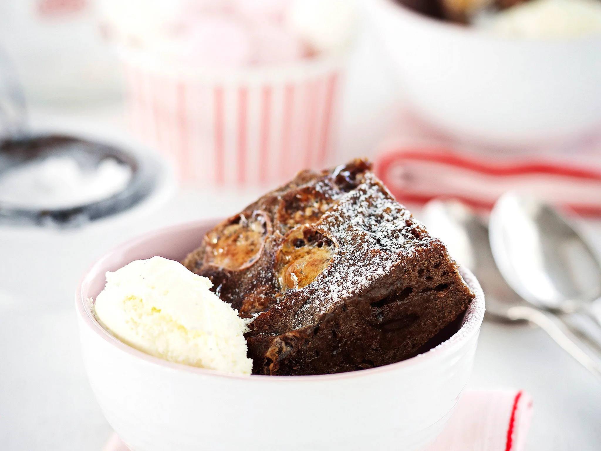 Chocolate marshmallow brownies