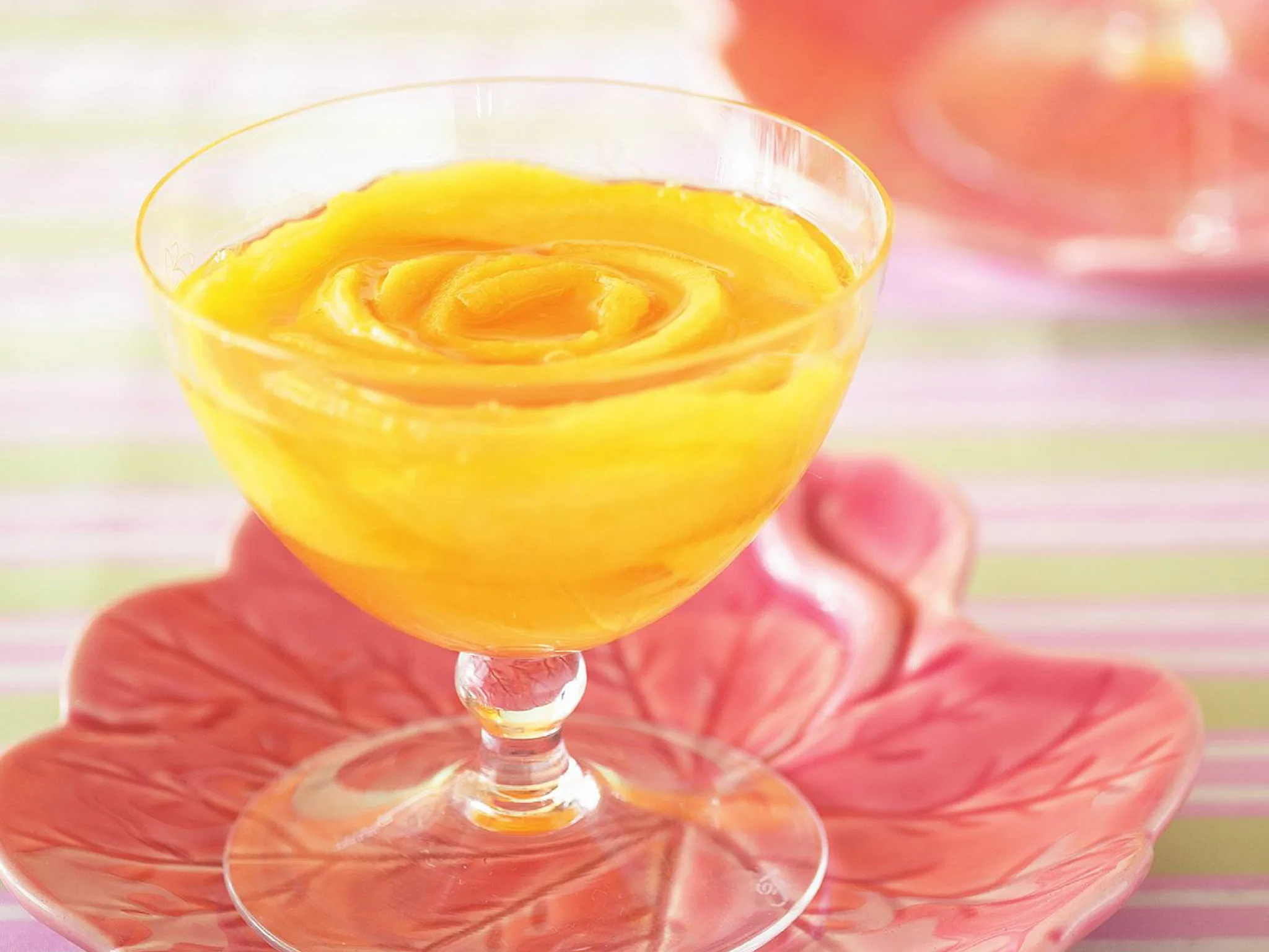 Fresh mango jellies