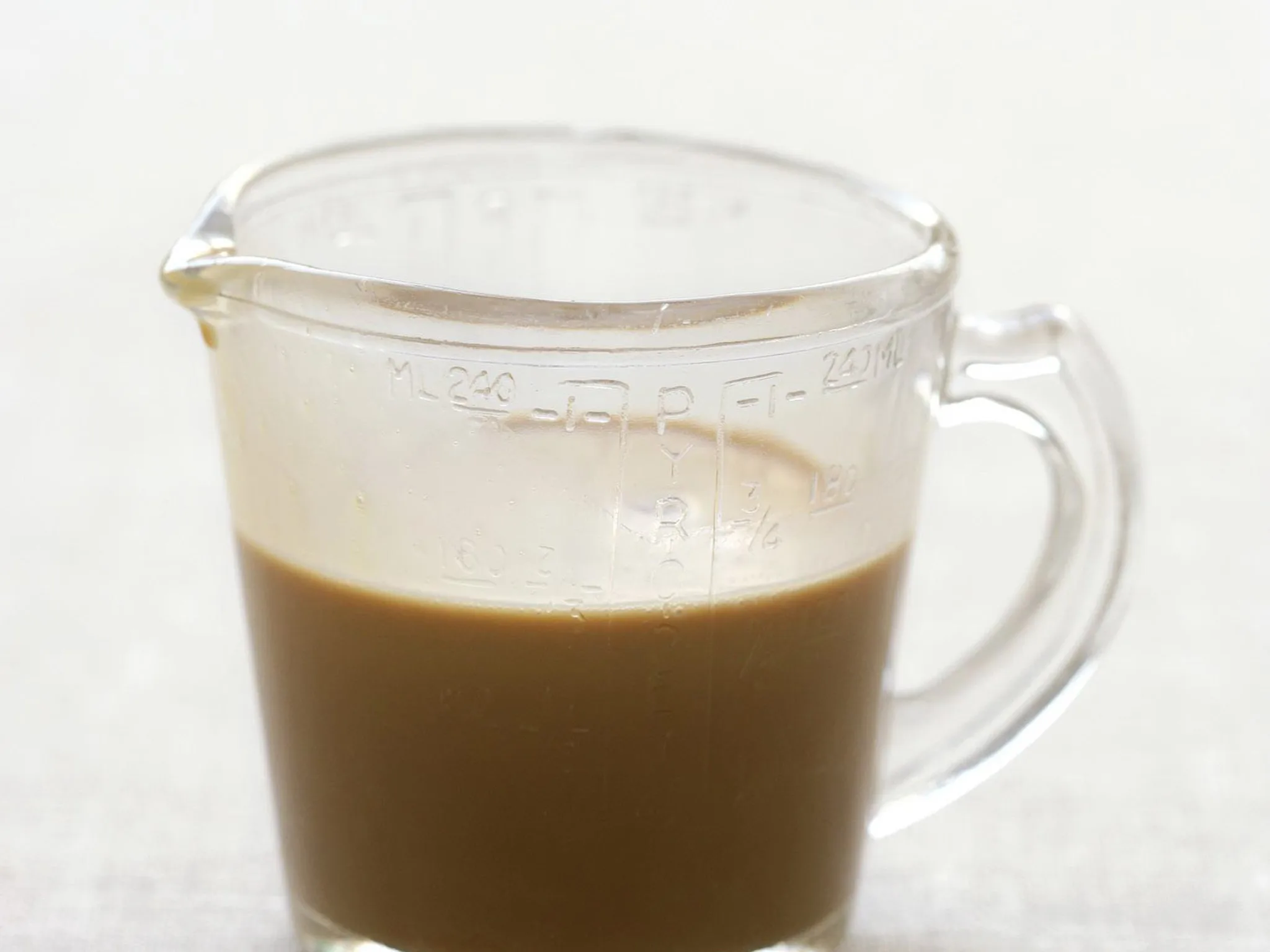 Coffee liqueur sauce