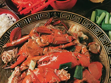 Crab in Ginger Sauce