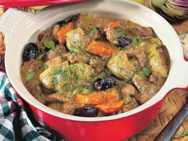lamb and artichoke stew