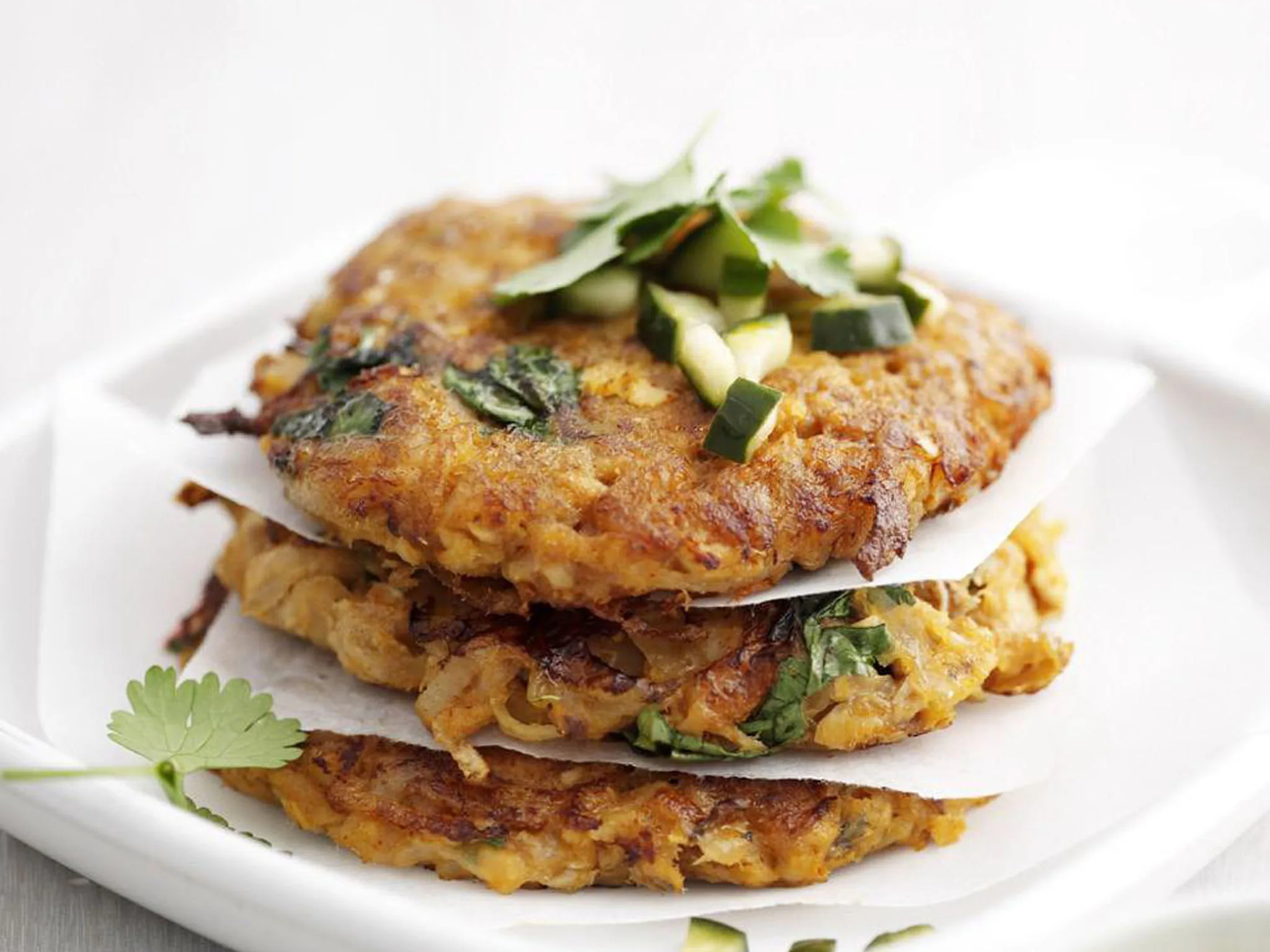 thai potato and salmon rösti