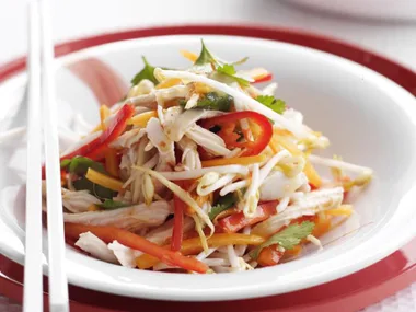 sweet chilli chicken salad