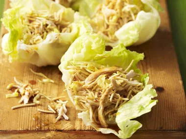 CRUNCHY CHICKEN SALAD CUPS