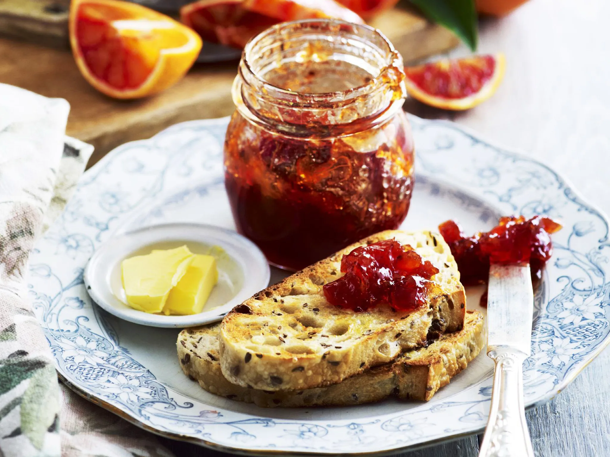 bitterbloodorangeand Campari marmalade