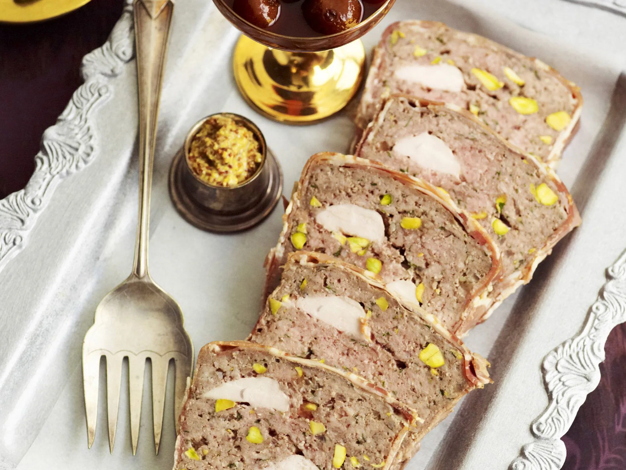 chicken, pork and veal terrine