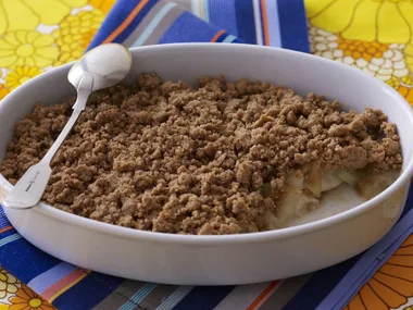 apple and pear crumble