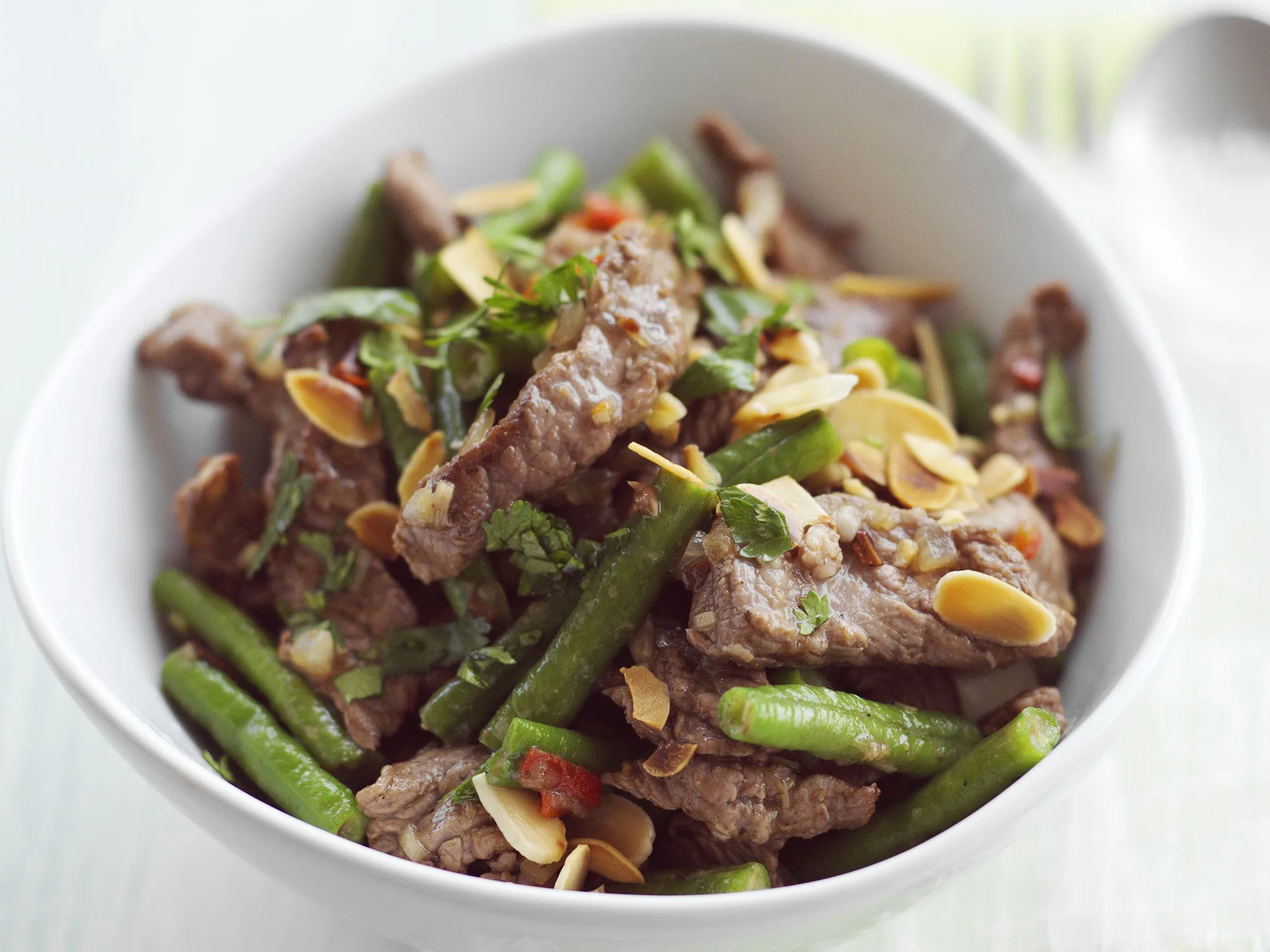 Aromatic beef stir-fry-image