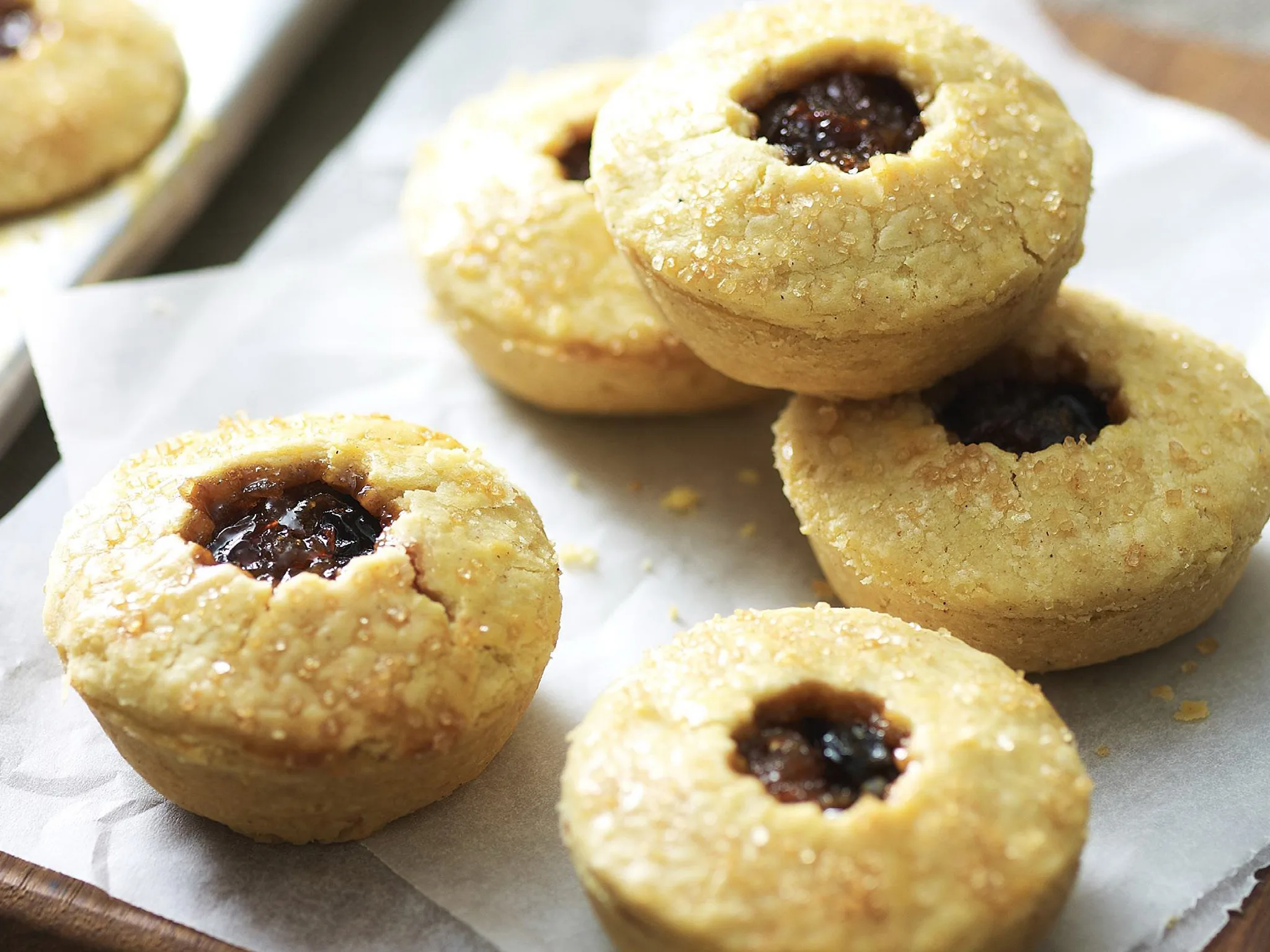 Whisky-laced fruit mince pies