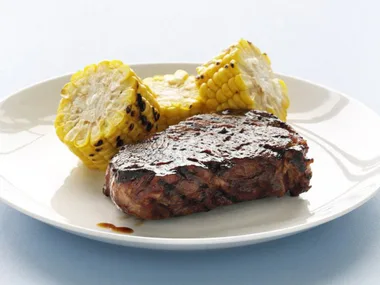 scotch fillet in BBQ sauce