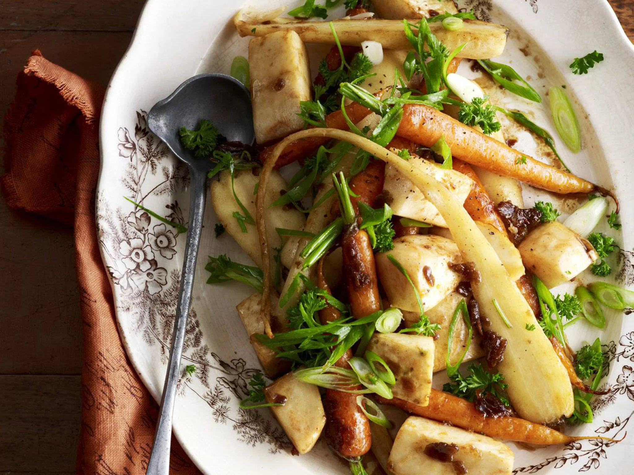 CARAMELISED VEGETABLES