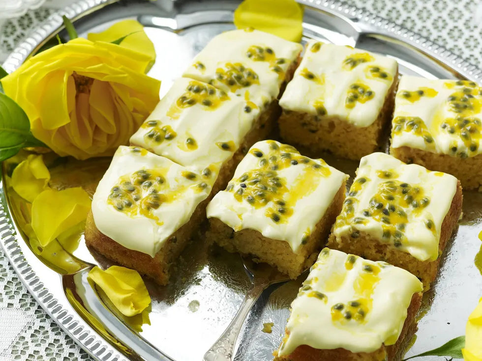 passionfruit madeira cake