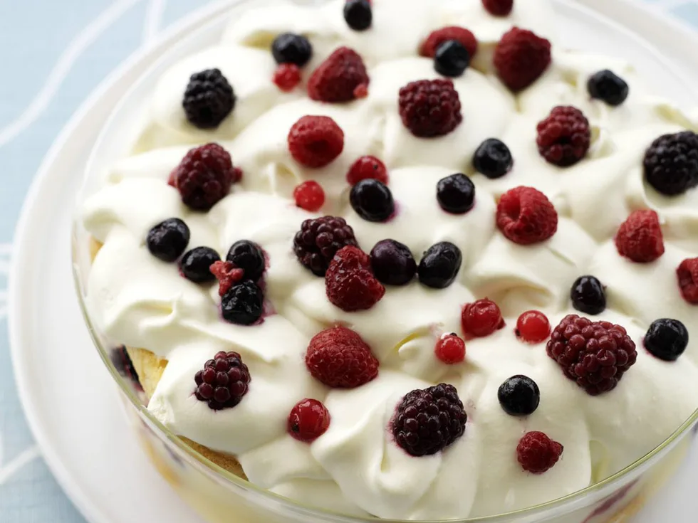 berry trifle