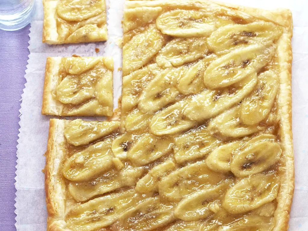 Caramel Banana Tart