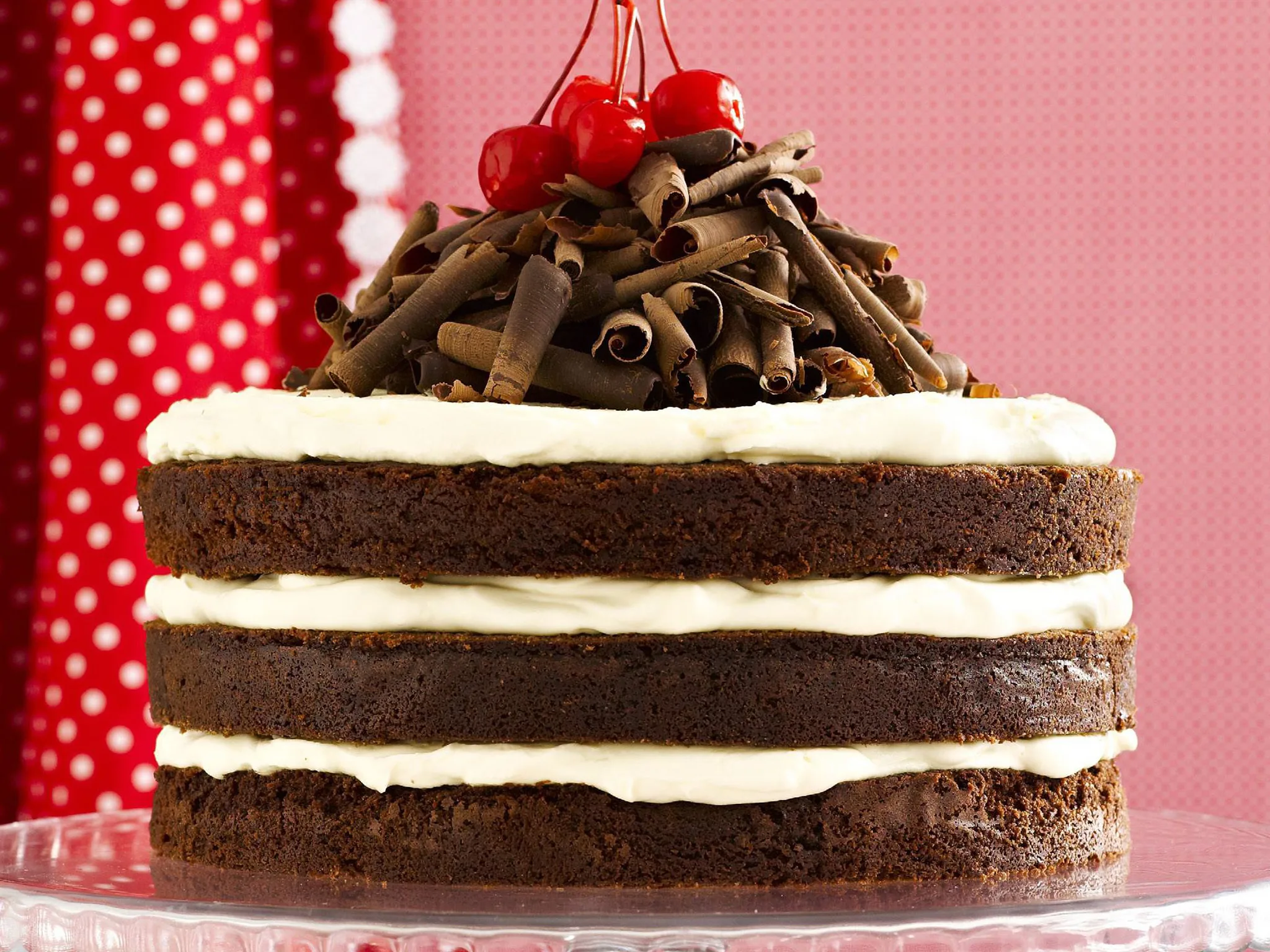 RICH BLACK FOREST CAKE
