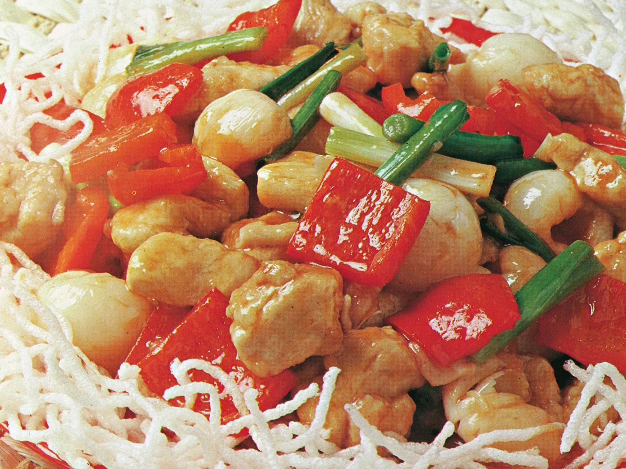 Chicken with Lychees