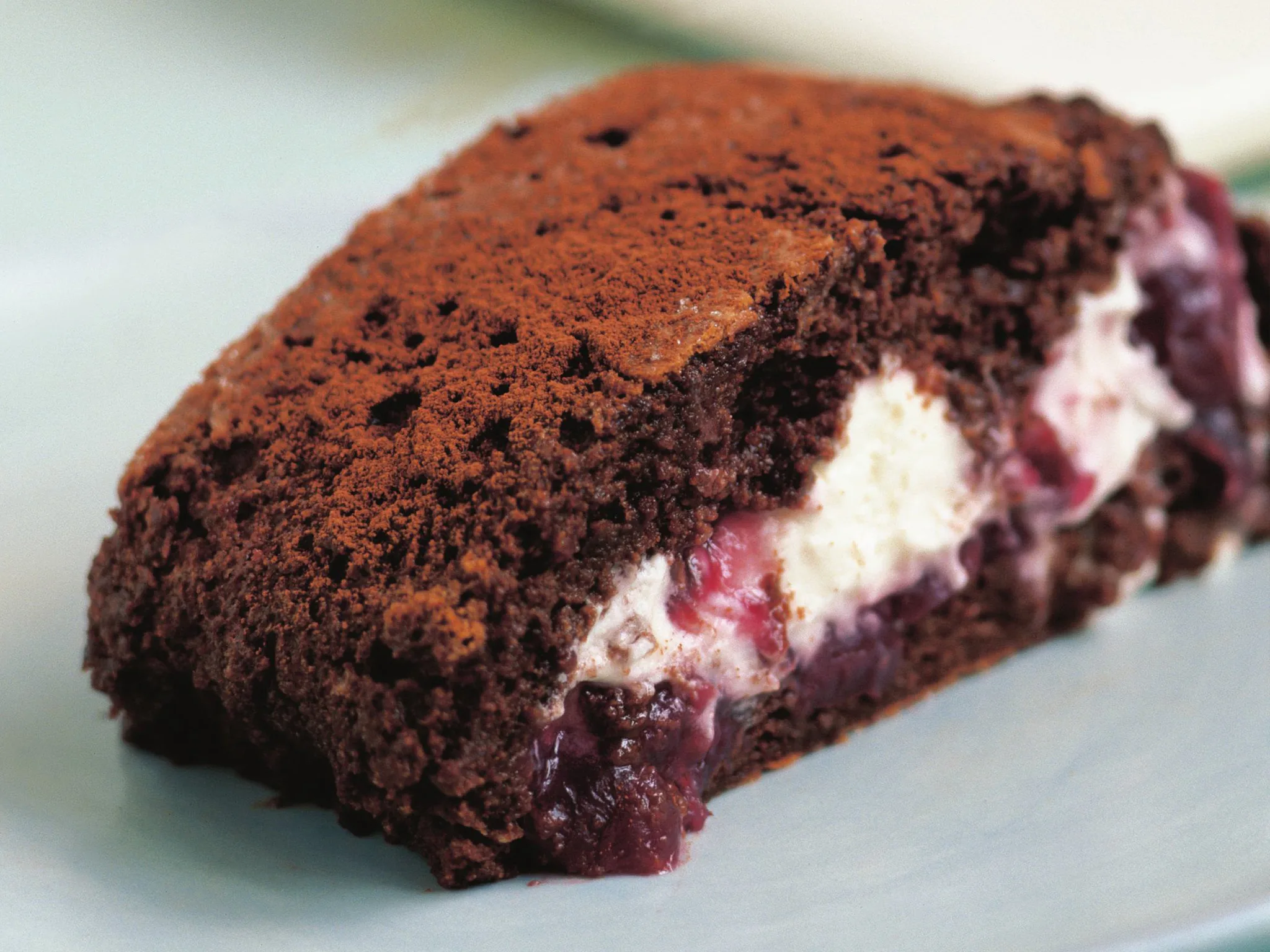 black forest roulade