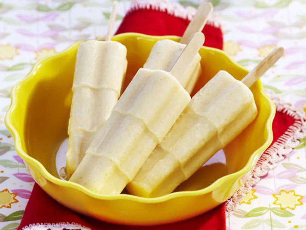 honey & banana ice-blocks