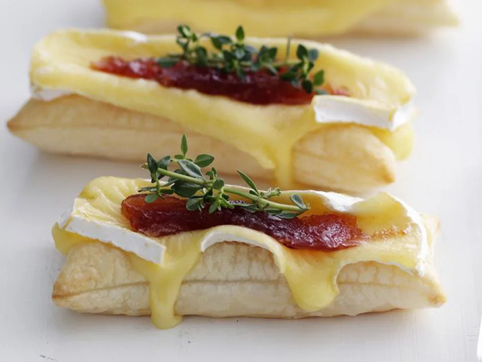 brie and quince matchsticks