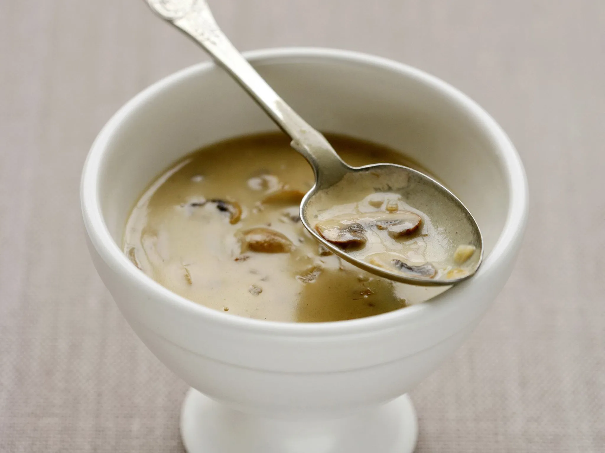 chicken and mushroom velouté