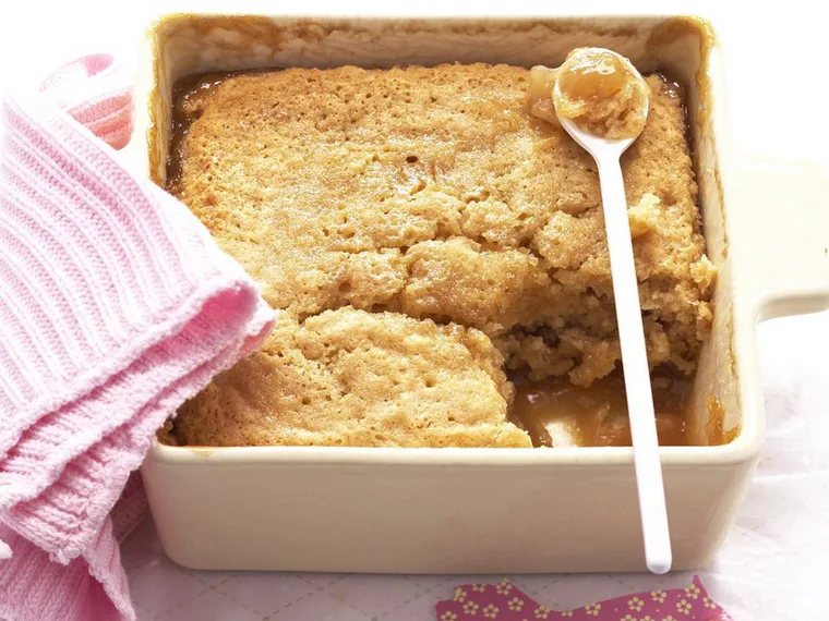 saucy caramel pudding