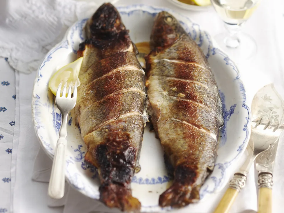 BARBECUED Rainbow Trout