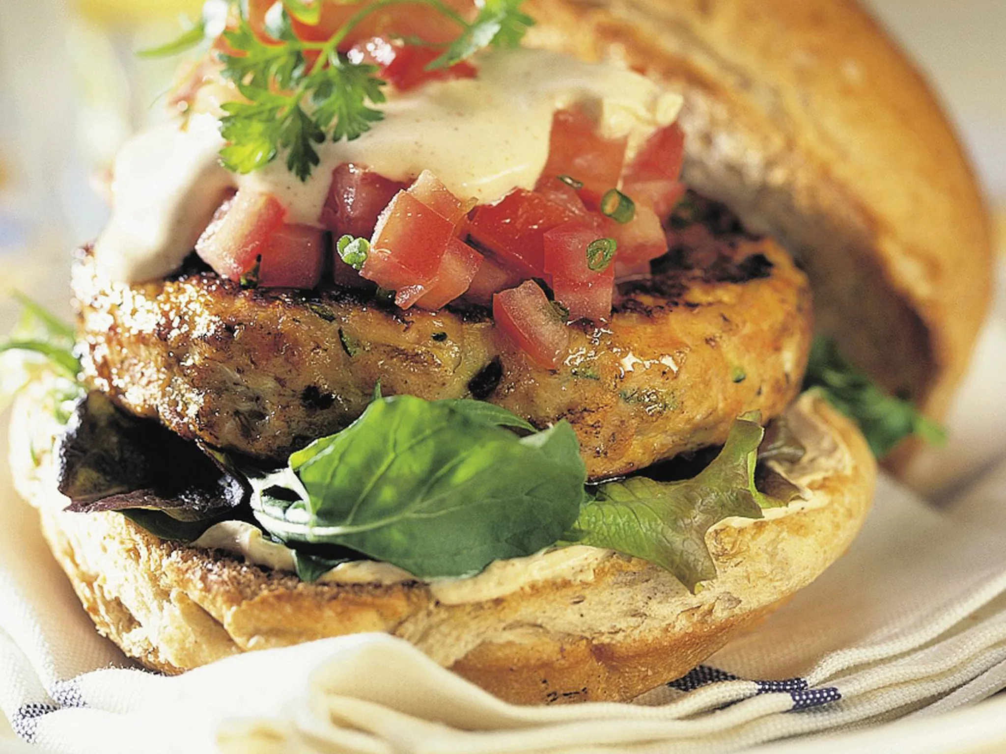 Chicken burgers