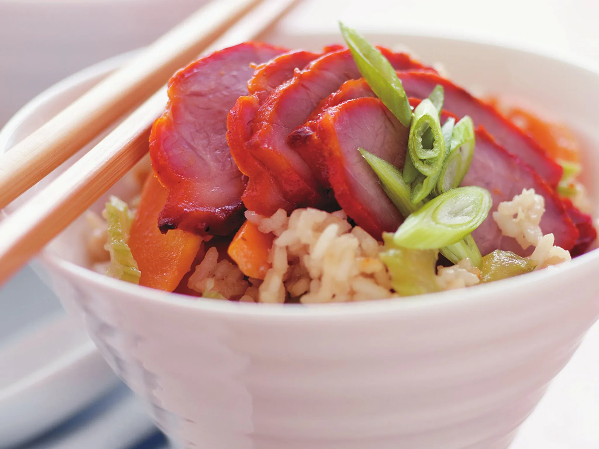 barbecued pork fried rice