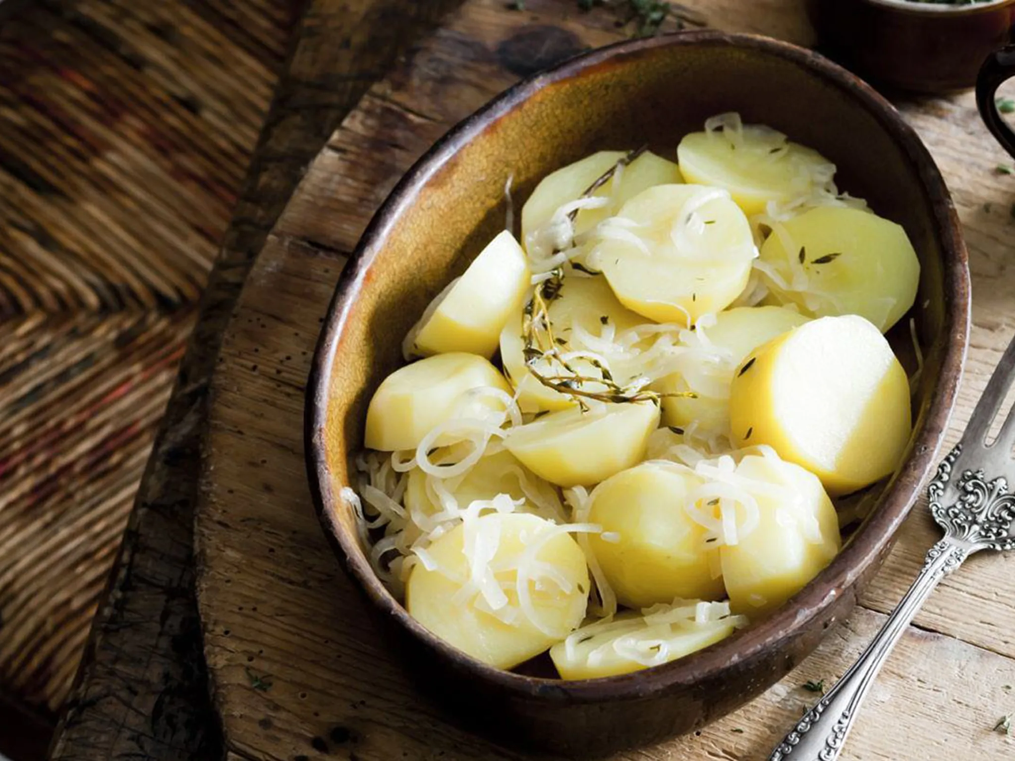braised potatoes