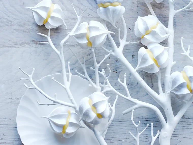 Lemon MERINGUE KISSES