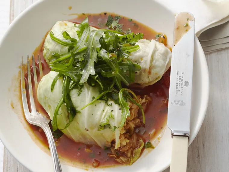 pork and cabbage rolls