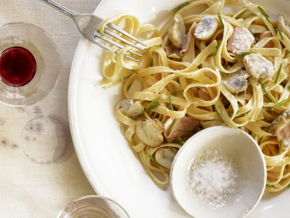 fettuccine boscaiola