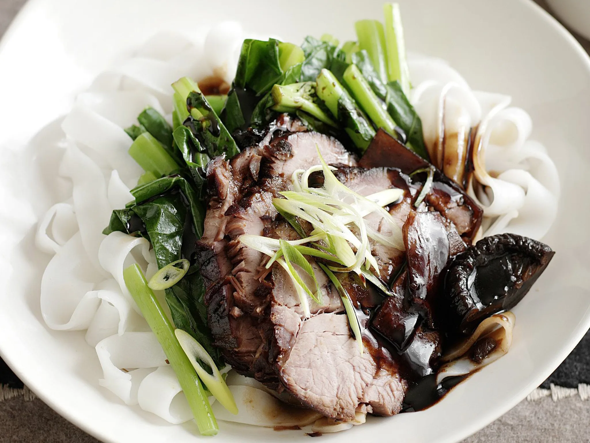 PORK WITH STICKY ASIAN GLAZE