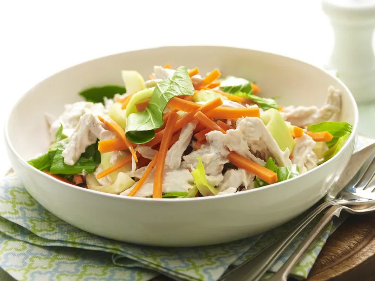 WARM COCONUT CHICKEN SALAD